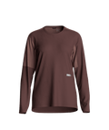 "SEQUENCE FREE JERSEY LS W" - "chestnut lmtd"