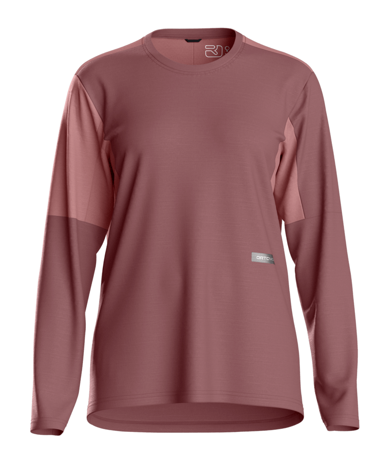 "SEQUENCE FREE JERSEY LS W" - chestnut