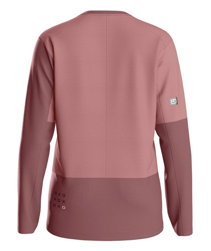 "SEQUENCE FREE JERSEY LS W" - chestnut