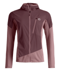 "TRACE HYBRID JKT W" - chestnut