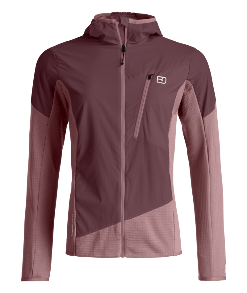 "TRACE HYBRID JKT W" - chestnut