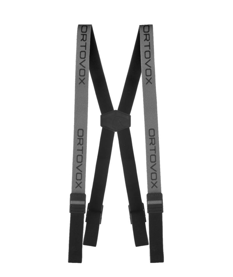"Logo Suspenders" - "grey blend"
