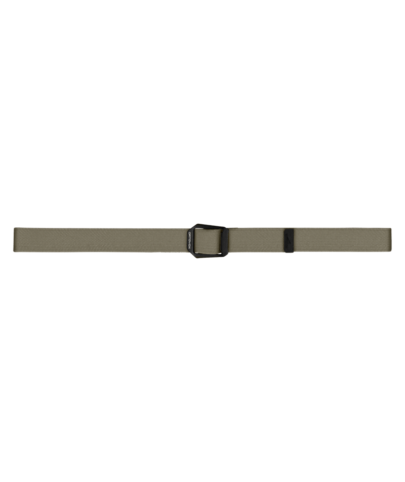 "LOGO KNIT BELT" - "dark linen"