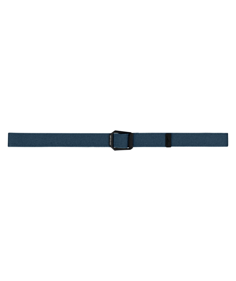 "LOGO KNIT BELT" - "blue nunatak"