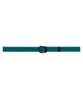 "LOGO KNIT BELT" - "pacific green"