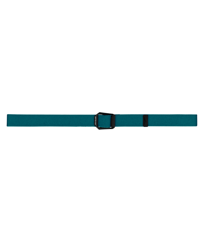 "LOGO KNIT BELT" - "pacific green"