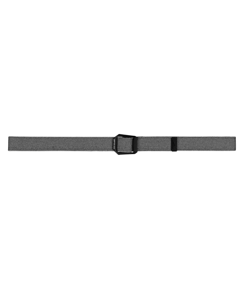 "LOGO KNIT BELT" - "black raven"
