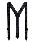 "LOGO SUSPENDERS" - "black raven"