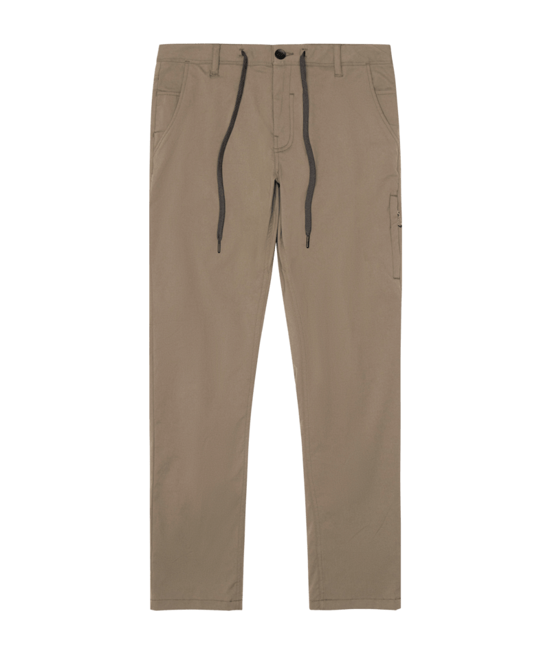 686 Men's Everywhere Merino Wool Lined Pant - Slim Fit - TOBACCO