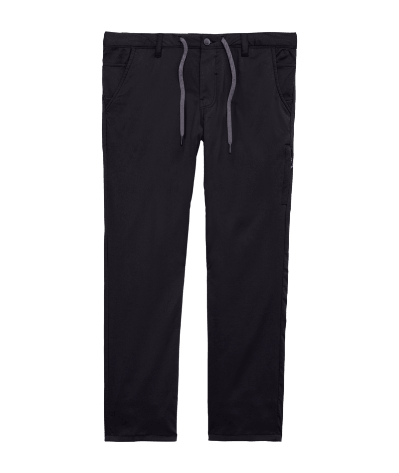 686 Men's Everywhere Merino Wool Lined Pant - Relaxed Fit - BLACK