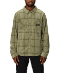 Men's Sierra Fleece Flannel - SAGE BLACK PLAID