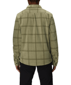 Men's Sierra Fleece Flannel - SAGE BLACK PLAID