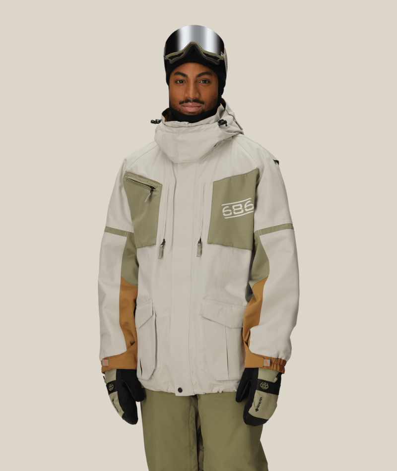 MENS 2001 TRANSFER 2001 JACKET - LIMESTONE COLORBLOCK