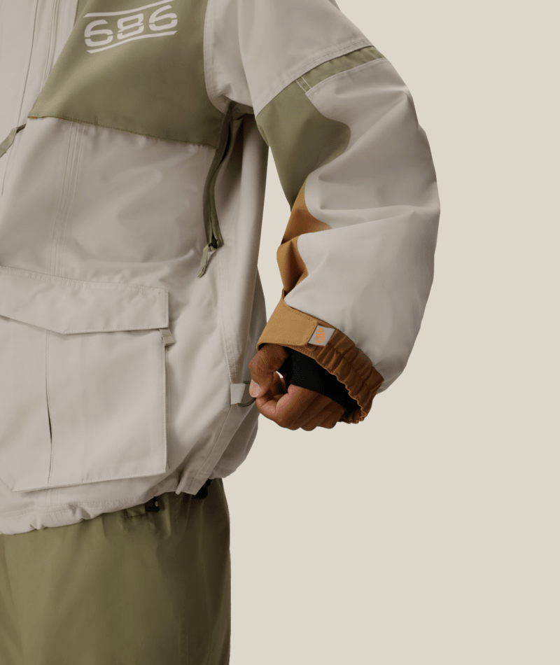MENS 2001 TRANSFER 2001 JACKET - LIMESTONE COLORBLOCK