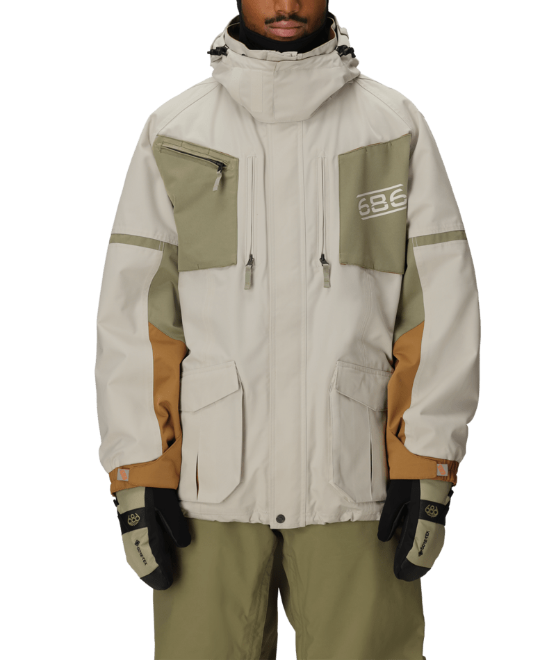 MENS 2001 TRANSFER 2001 JACKET - LIMESTONE COLORBLOCK