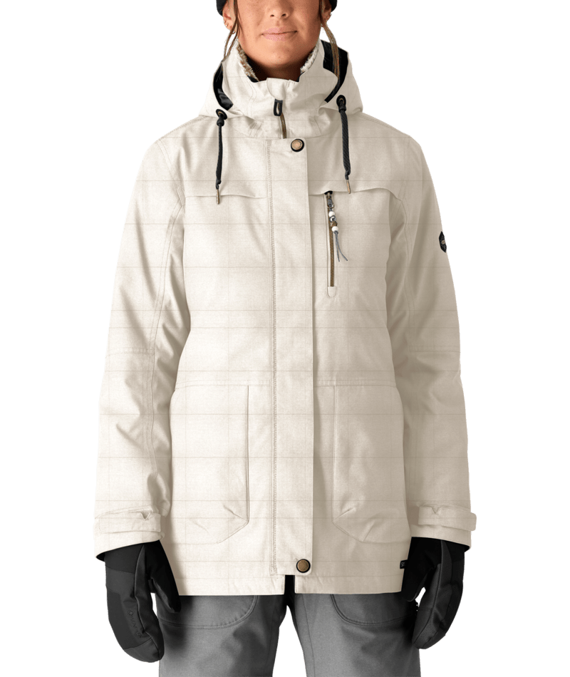 WOMENS SPIRIT™ INSULATED JACKET - LIMESTONE PLAID
