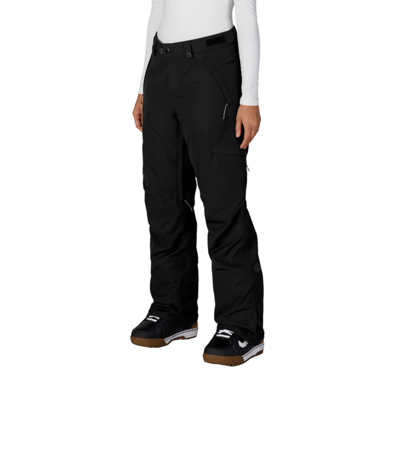 WOMENS SMARTY® 3-IN-1 CARGO PANT - BLACK