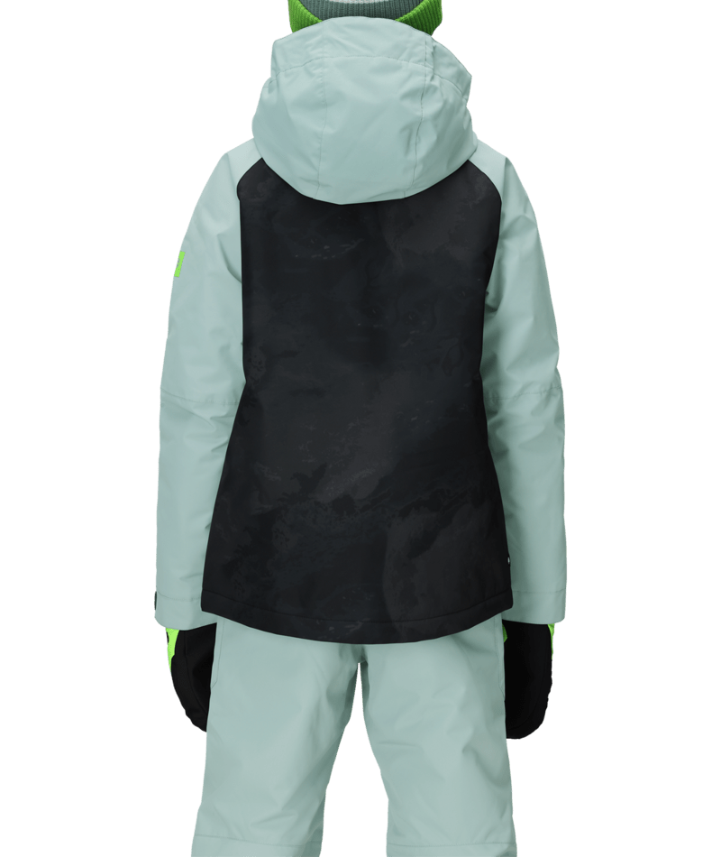 Boys' Hydra Insulated Jacket - DUSTY MARINE COLORBLOCK
