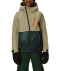 Boys' Hydra Insulated Jacket - SAGE COLORBLOCK