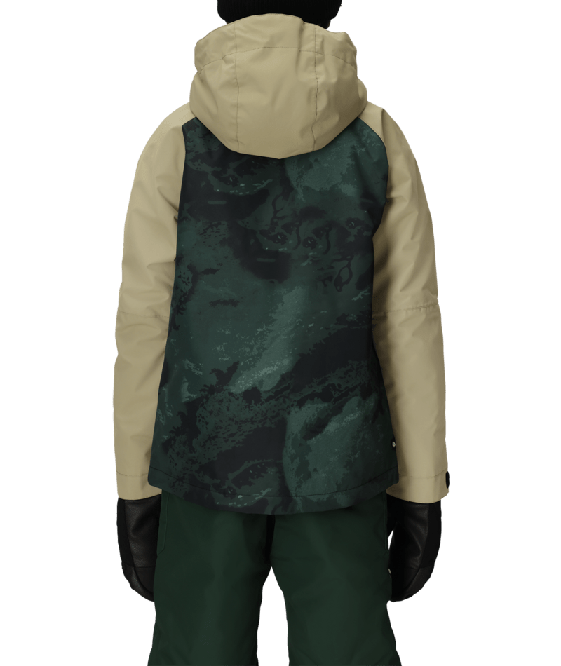 Boys' Hydra Insulated Jacket - SAGE COLORBLOCK