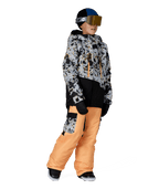 BOYS GEO™ INSULATED JACKET - GREY TUNDRA COLORBLOCK