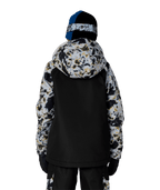 BOYS GEO™ INSULATED JACKET - GREY TUNDRA COLORBLOCK