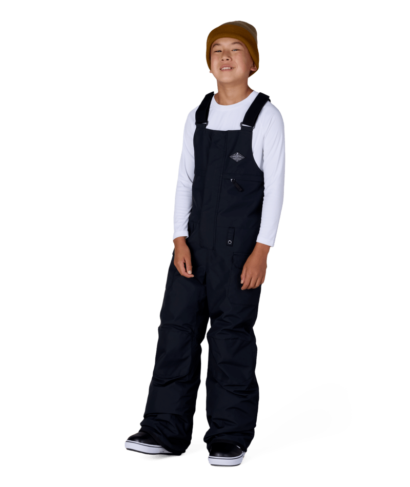 BOYS FRONTIER™ INSULATED BIB - BLACK