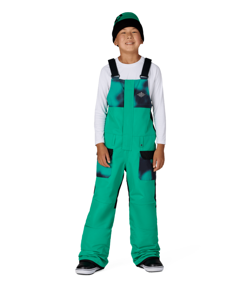 BOYS FRONTIER™ INSULATED BIB - DEEP GREEN