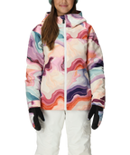 GIRLS ATHENA™ INSULATED JACKET - SEDIMENTARY PRINT