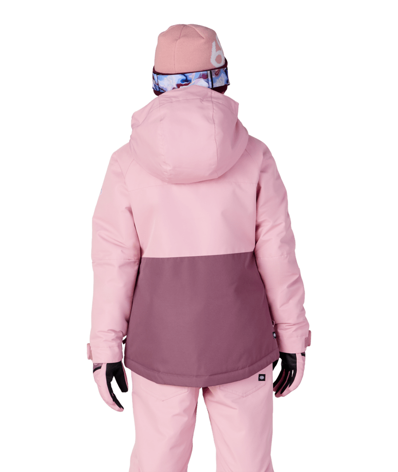 GIRLS ATHENA™ INSULATED JACKET - SMOKEY LILAC COLORBLOCK