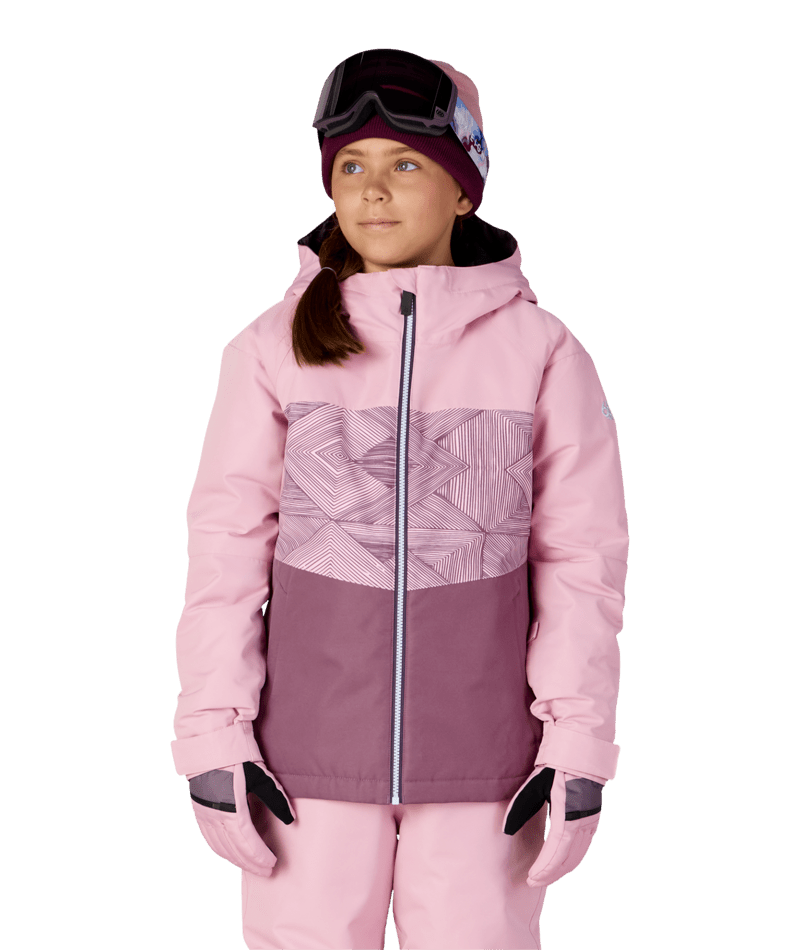 GIRLS ATHENA™ INSULATED JACKET - SMOKEY LILAC COLORBLOCK