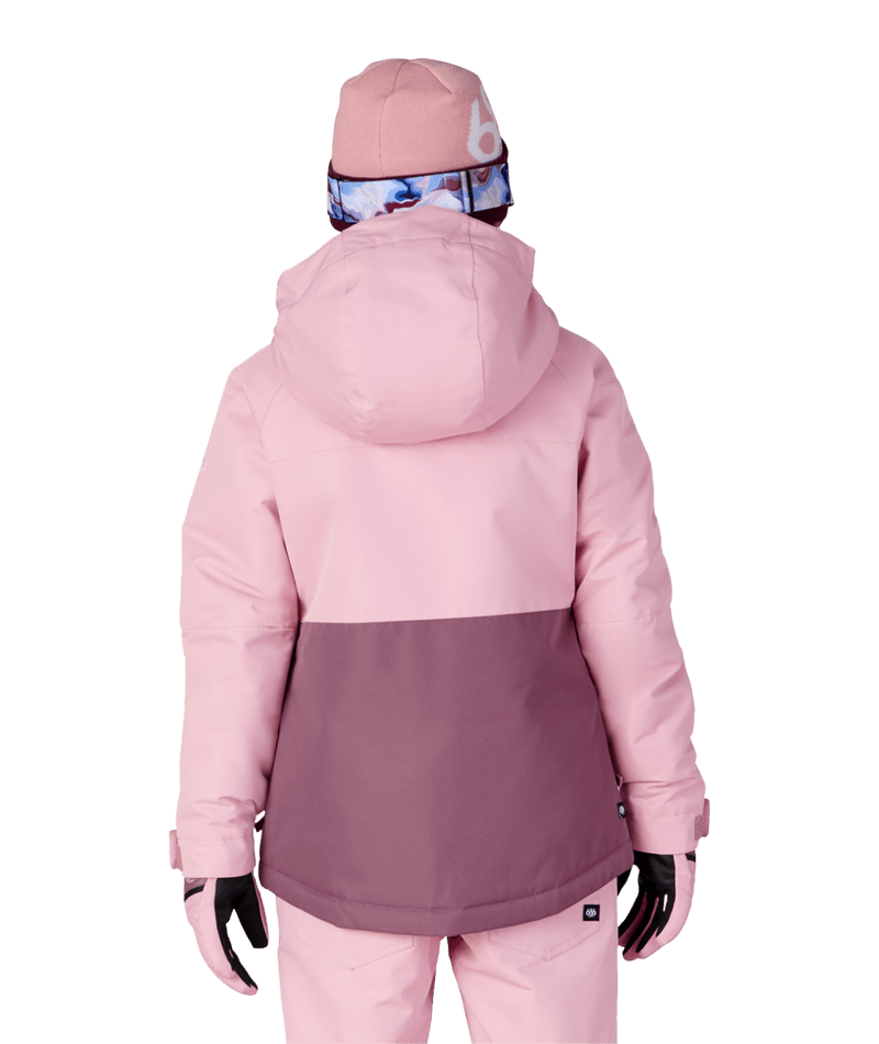 GIRLS ATHENA™ INSULATED JACKET - SMOKEY LILAC COLORBLOCK