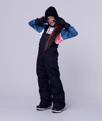 GIRLS SIERRA™ INSULATED BIB - BLACK