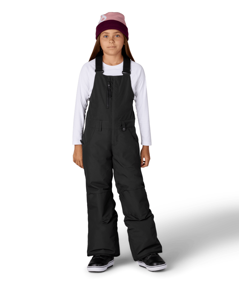 GIRLS SIERRA™ INSULATED BIB - BLACK