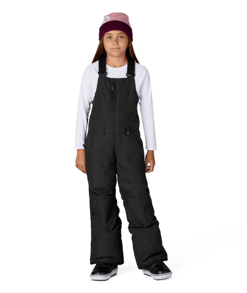GIRLS SIERRA™ INSULATED BIB - BLACK