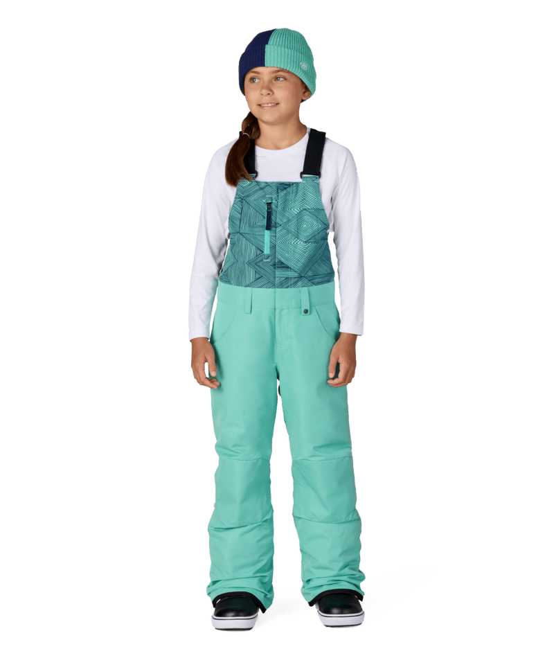 GIRLS SIERRA™ INSULATED BIB - WASABI