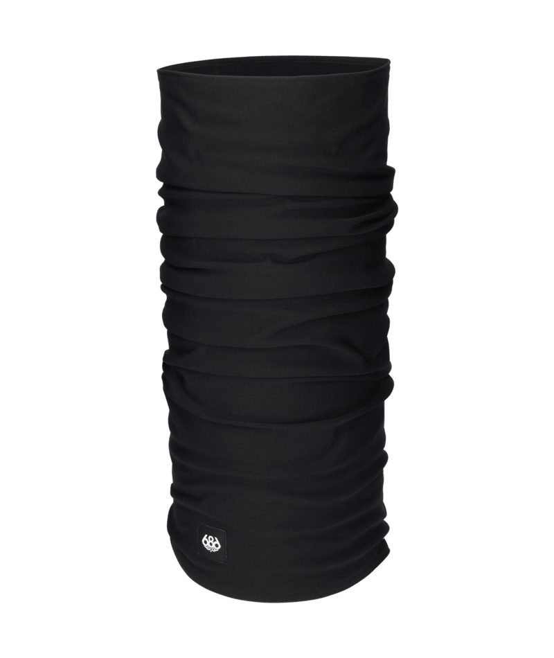 DOUBLE LAYER FACE WARMER - BLACK