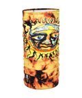 DOUBLE LAYER FACE WARMER - SUBLIME ORANGE TIE DYE