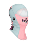 Youth Bolt Balaclava - GERANIUM PINK COLORBLOCK