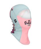 Youth Bolt Balaclava - GERANIUM PINK COLORBLOCK