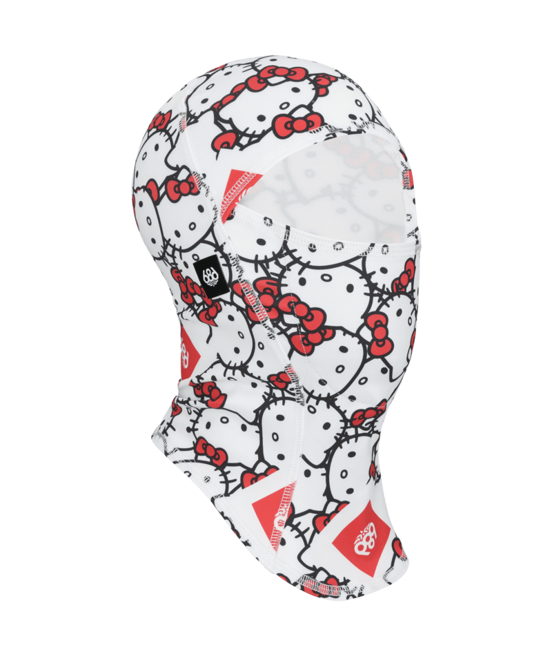 Youth Bolt Balaclava - HELLO KITTY WHITE