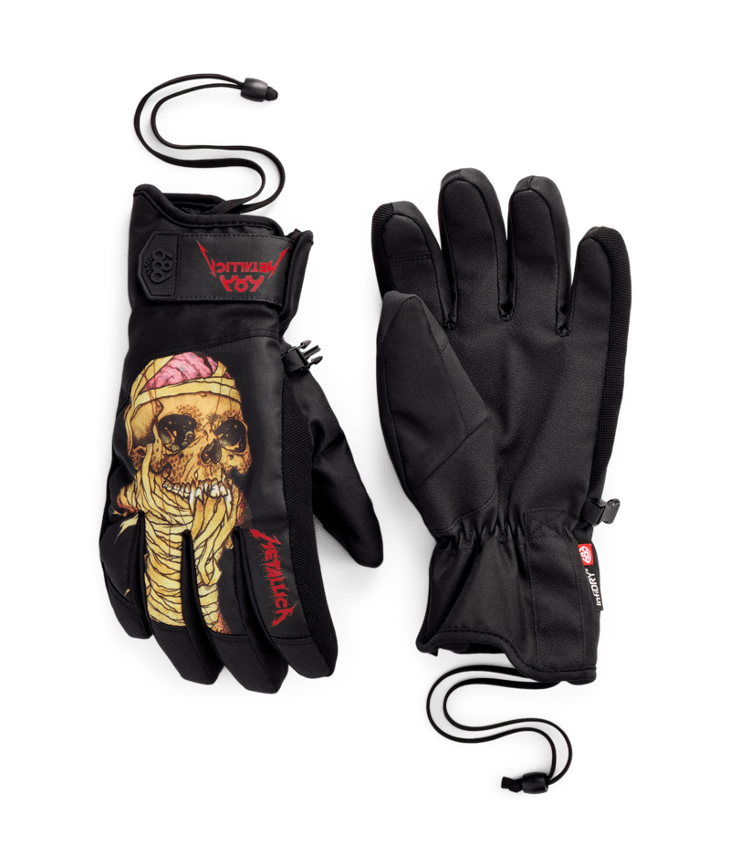 MENS PRIMER GLOVE - METALLICA BLACK
