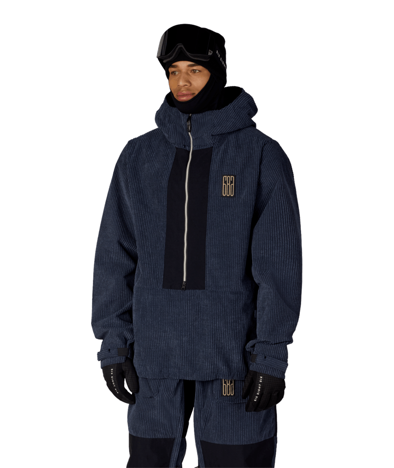 MENS GHOST™ 2.5L ANORAK - NAVY WIDE WALE CORDUROY