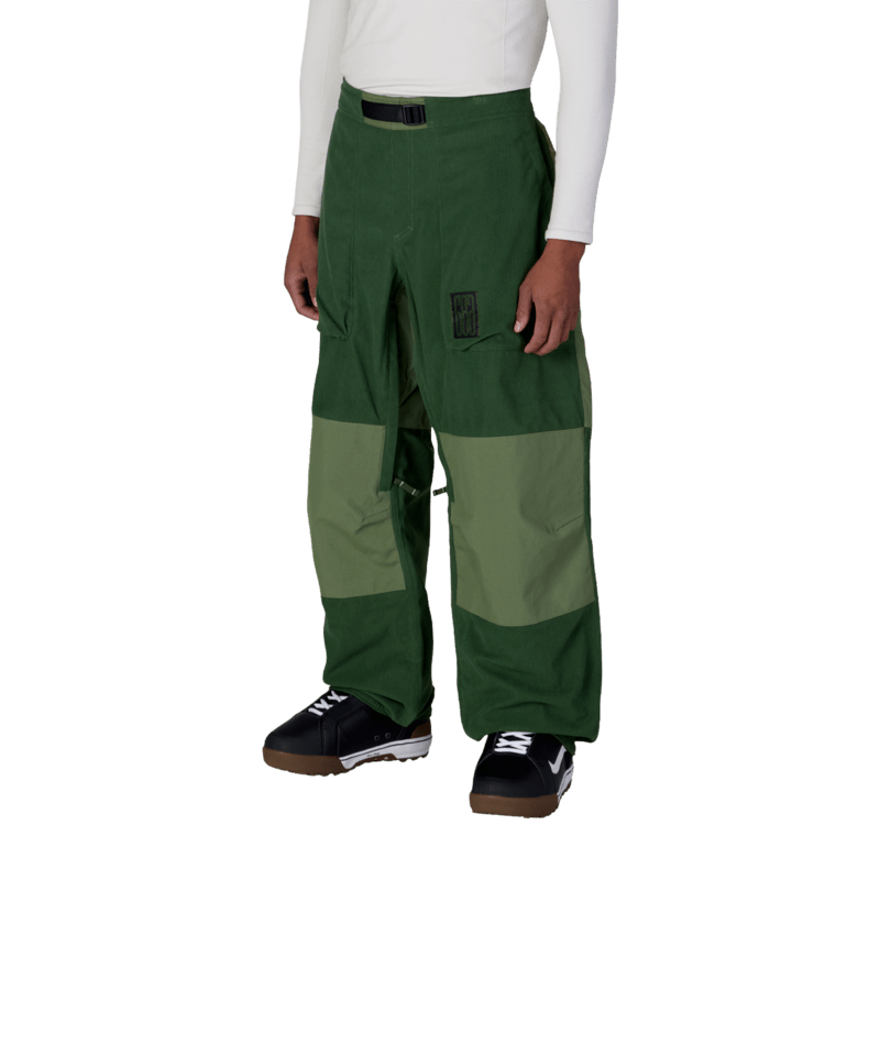 MENS 2.5L GHOST™ PANT - MOSS GREEN GRID CORDUROY