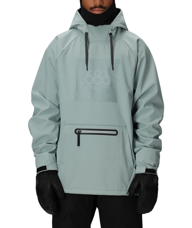 Men's Waterproof Hoody - DUSTY MARINE