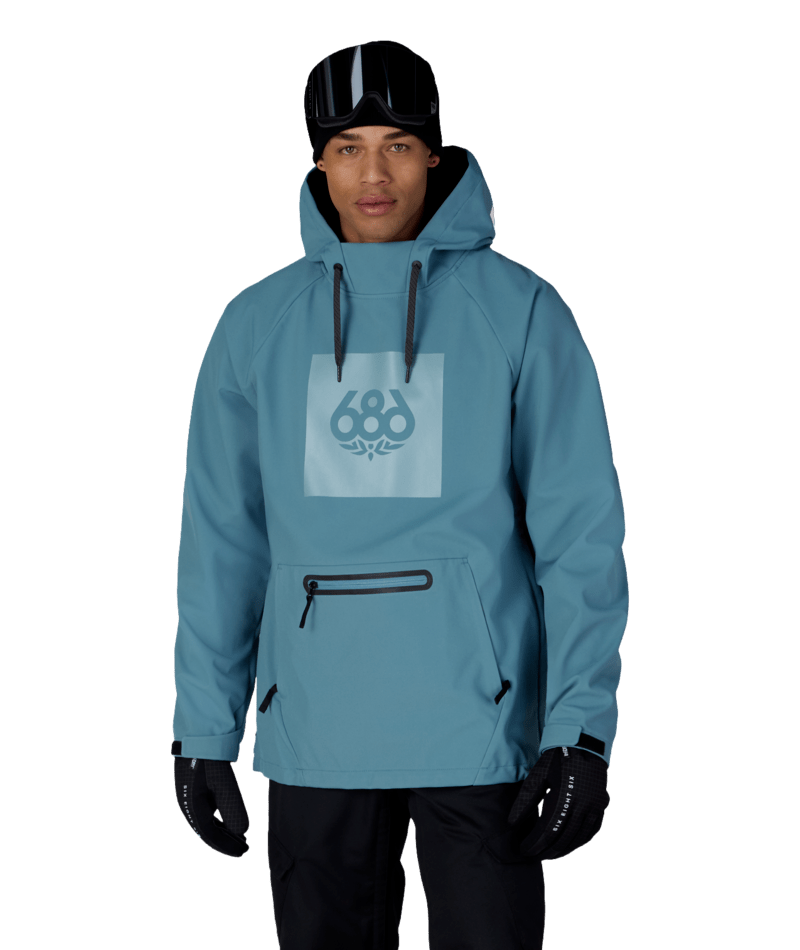 Men's Waterproof Hoody - PALE FIRN