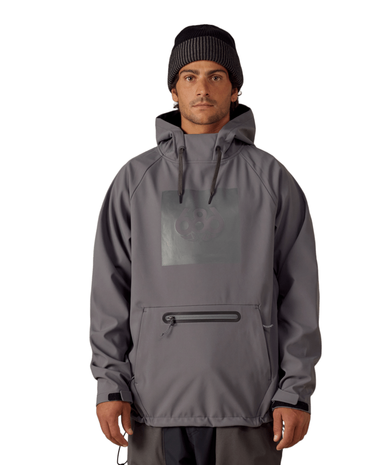 Men's Waterproof Hoody - RHINO GREY