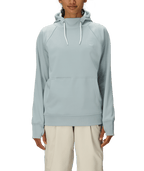 Women's Bonded Fleece Pullover Hoody - DUSTY MARINE