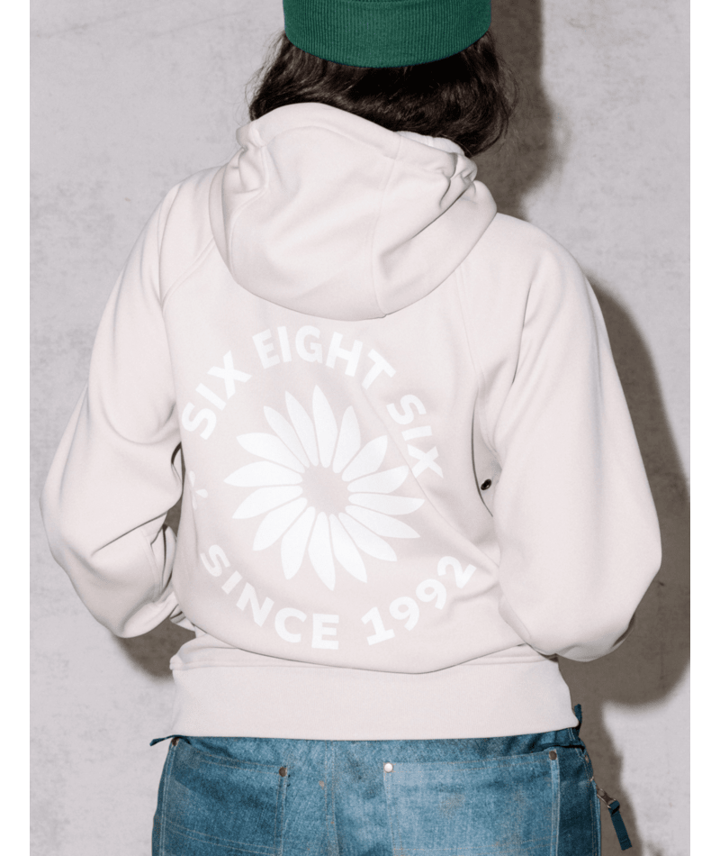 Women's Bonded Fleece Pullover Hoody - LIMESTONE
