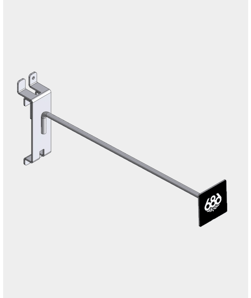 Polar Slat/Grid Combo 11" Glove Hook - 10 Pack - ASSORTED